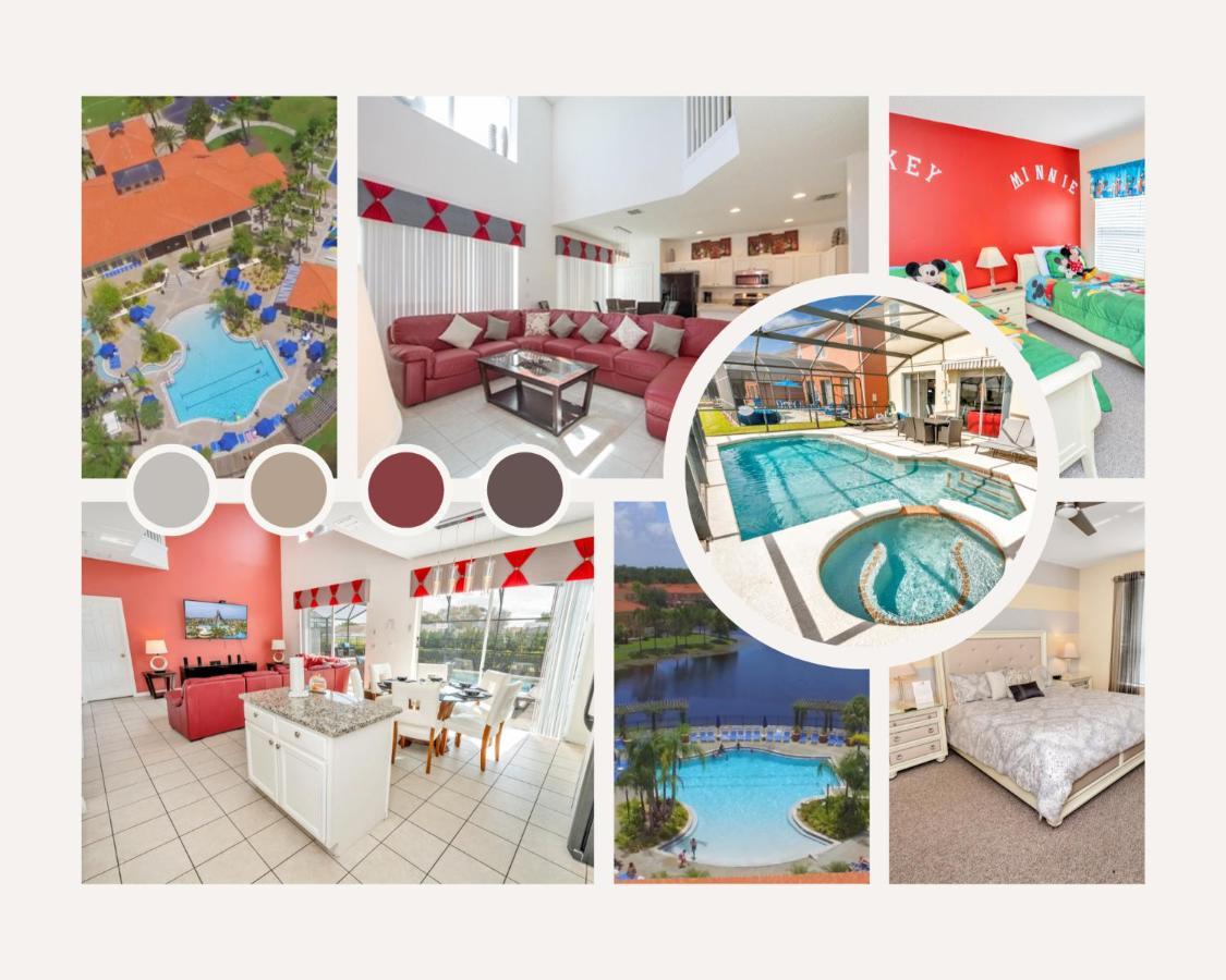 Disney Dream With Hot Tub, Pool, Xbox, Games Room, Lakeview, 10 Min To Disney, Clubhouse คิสซิมมี ภายนอก รูปภาพ